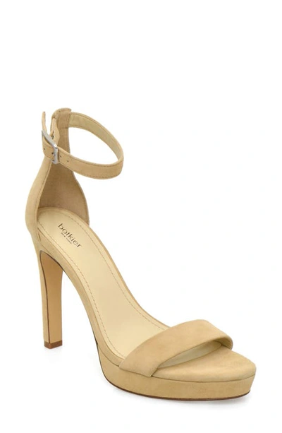 Shop Botkier Willow Ankle Strap Sandal In Sand Suede
