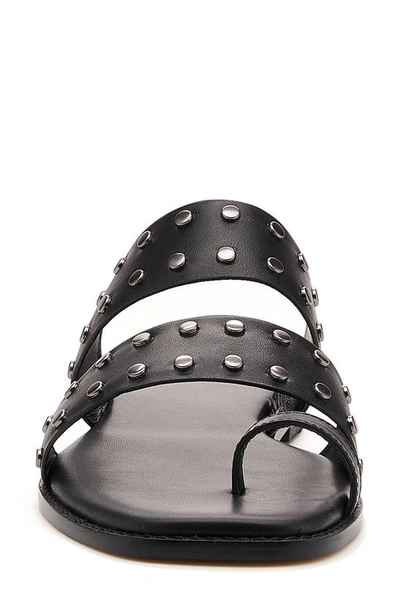 Shop Botkier Zeyda Slide Sandal In Black Leather