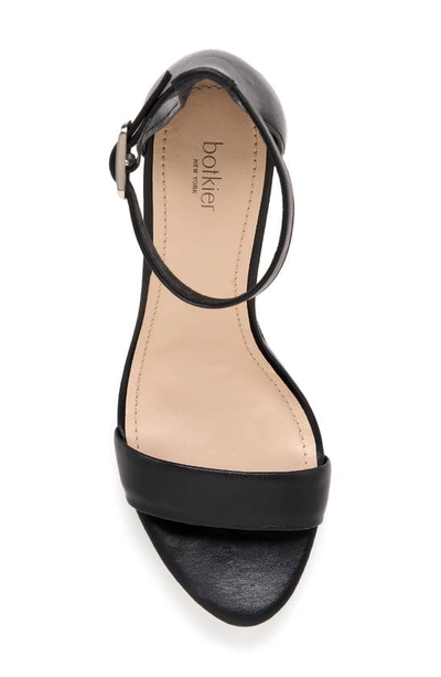 Shop Botkier Willow Ankle Strap Sandal In Black Leather
