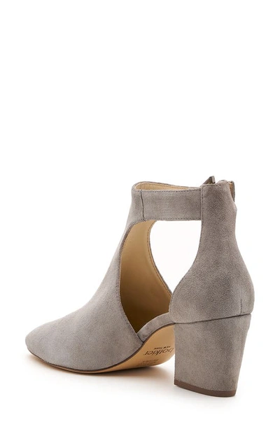 Shop Botkier Shelby Pointed Toe Pump In Fossil Grey Suede