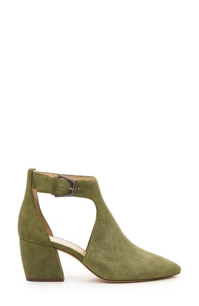 Shop Botkier Shelby Pointed Toe Pump In Green Suede