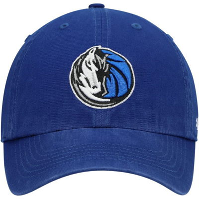 Shop 47 ' Blue Dallas Mavericks Team Franchise Fitted Hat