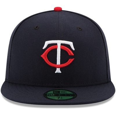 Shop New Era Youth  Navy Minnesota Twins Authentic Collection On-field Home 59fifty Fitted Hat