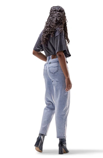 Shop Lee Lady  Tapered Balloon Leg Jeans In Rosewater