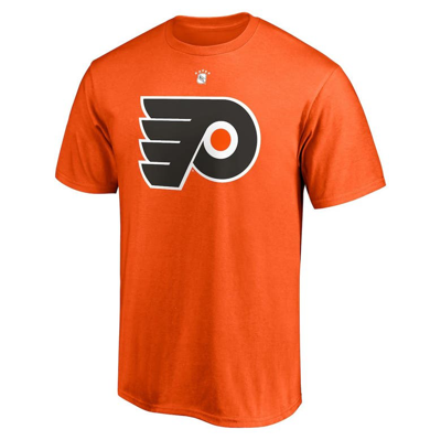 Shop Fanatics Branded Dave Schultz Orange Philadelphia Flyers Authentic Stack Retired Player Nickname & N