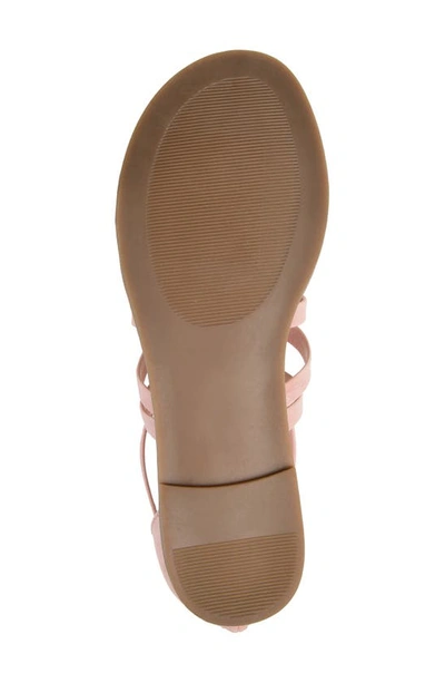 Shop Journee Collection Zailie Gladiator Sandal In Pink