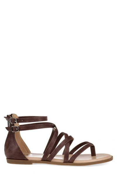 Shop Journee Collection Zailie Gladiator Sandal In Brown