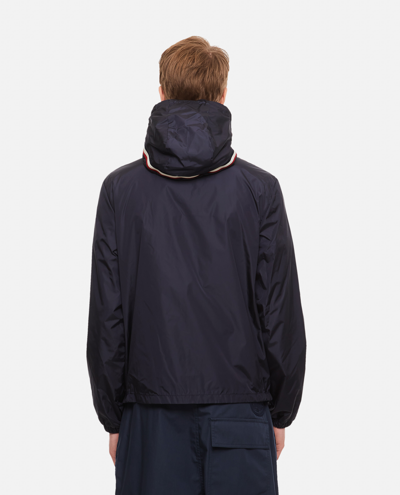 Shop Moncler "grimpeurs" Down-filled Jacket In Blue