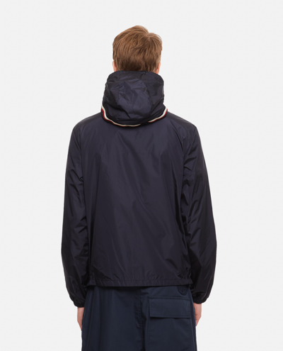Moncler Grimpeurs Navy Shell Jacket In Blue