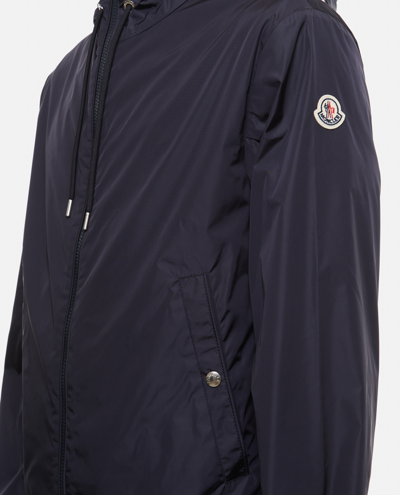 Moncler Grimpeurs Navy Shell Jacket In Blue