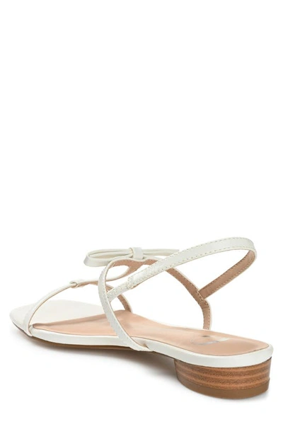 Journee Collection Women's Zaidda Sandals Women's Shoes In White