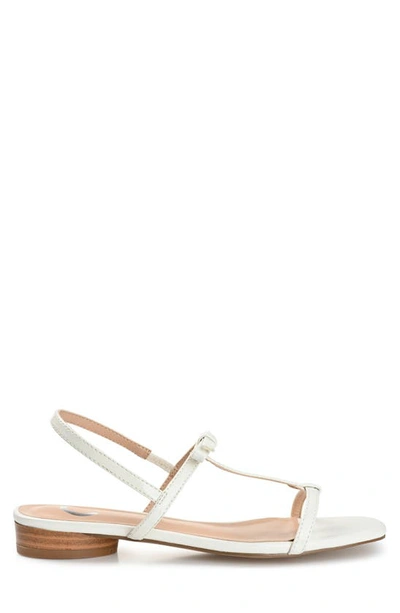 Journee Collection Women's Zaidda Sandals Women's Shoes In White