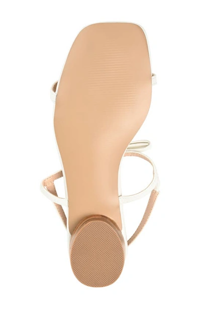 Journee Collection Women's Zaidda Sandals Women's Shoes In White