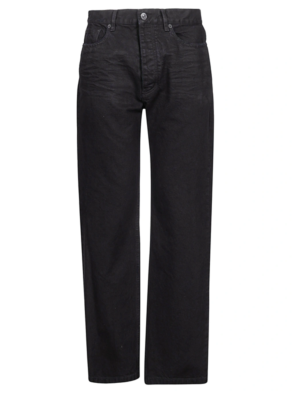 Balenciaga Regular Fit Denim Jeans In Black | ModeSens