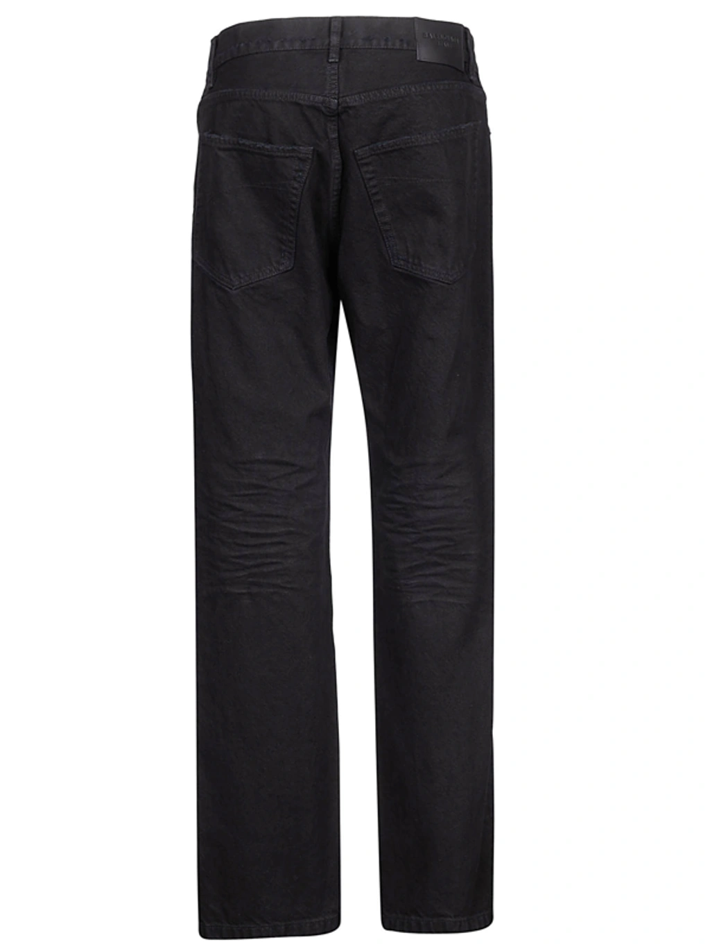 Balenciaga Regular Fit Denim Jeans In Black | ModeSens