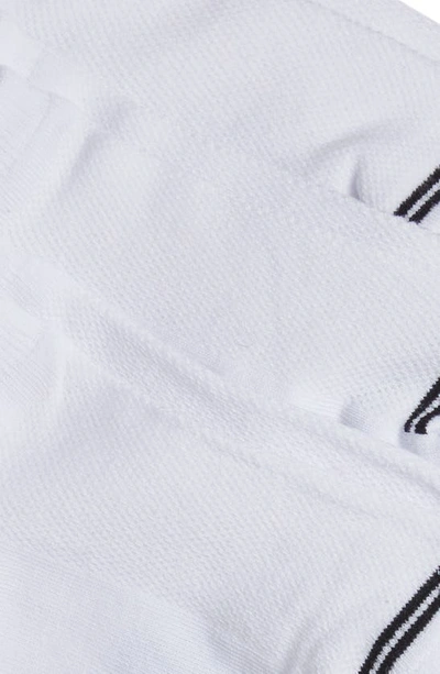 Stems Three Pack Training No Show Socks In White