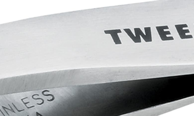 Shop Tweezerman Mini Cuticle Nipper In Silver