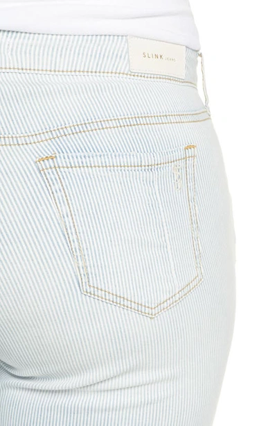 Shop Slink Jeans Microstripe Boyfriend Jeans In Lorraine