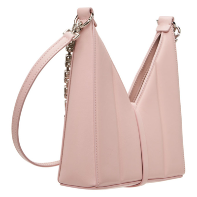 Shop Givenchy Pink Mini Cut Out Shoulder Bag In 682 Pink
