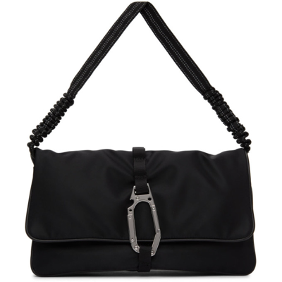 Shop Mcq By Alexander Mcqueen Black Hyper Puffer Bag In 1000 Black