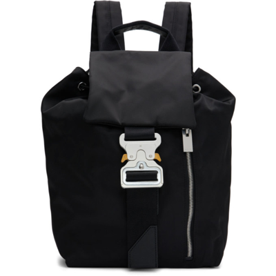 Shop Alyx Black Hex Nylon Backpack In Black Blk0001