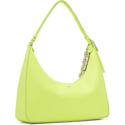 Shop Givenchy Yellow Moon Cut Shoulder Bag In 734 Yellow