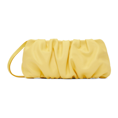 Shop Staud Yellow Bean Shoulder Bag In Wallflower