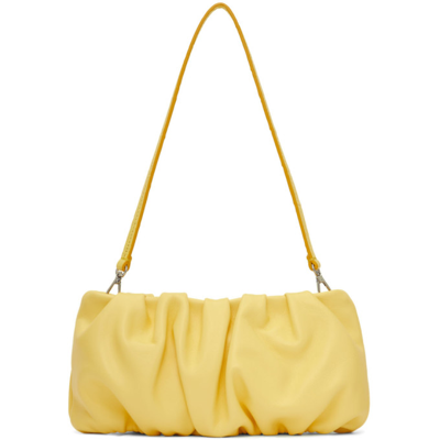 Shop Staud Yellow Bean Shoulder Bag In Wallflower