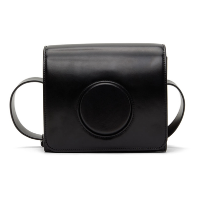 Shop Lemaire Black Camera Bag In 999 Black