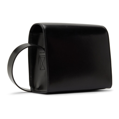 Shop Lemaire Black Camera Bag In 999 Black