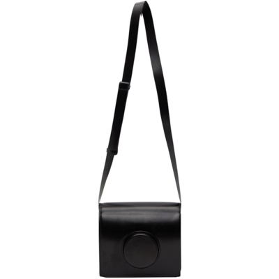 Shop Lemaire Black Camera Bag In 999 Black