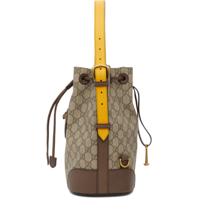 Shop Gucci Beige Gg Supreme Backpack In 8856 B Eb N Acer Cro