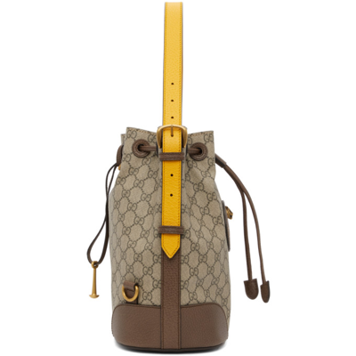 Shop Gucci Beige Gg Supreme Backpack In 8856 B Eb N Acer Cro