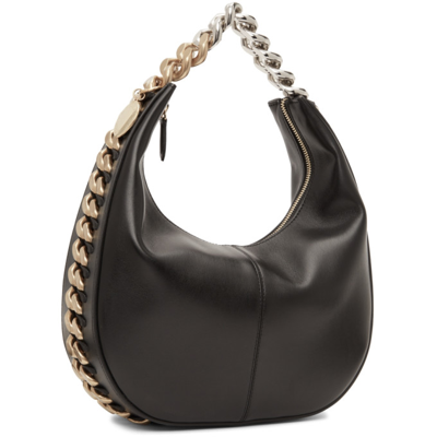 Shop Stella Mccartney Black Small Shoulder Bag In 1000 Black