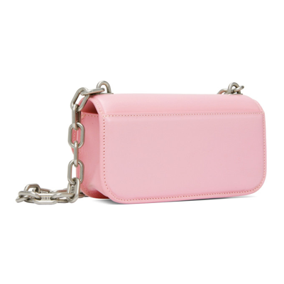 Shop Balenciaga Pink Xs Gossip Shoulder Bag In 5906 Candy Pink