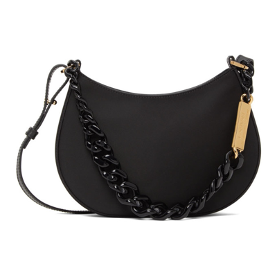 Shop Lanvin Black Nano Nylon Shoulder Bag In 10 Black