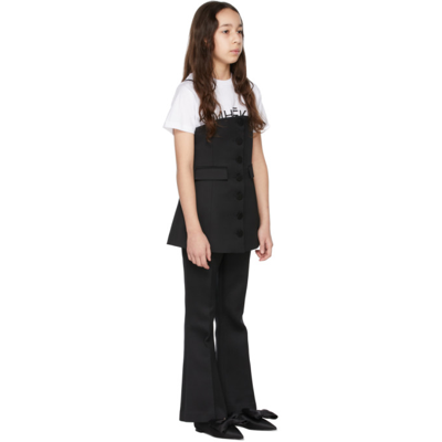 Shop Kimhēkim Kids Black Emma Dress