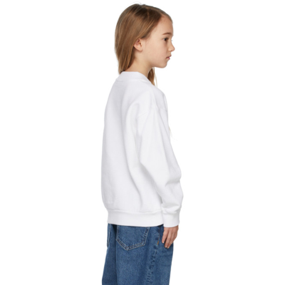 Shop Balenciaga Kids White The Simpsons Edition Sweatshirt In 9000 White