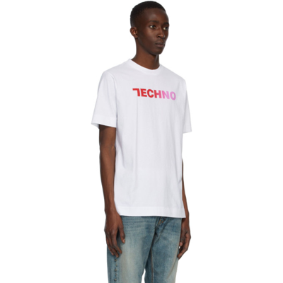Shop Alyx White Techno T-shirt