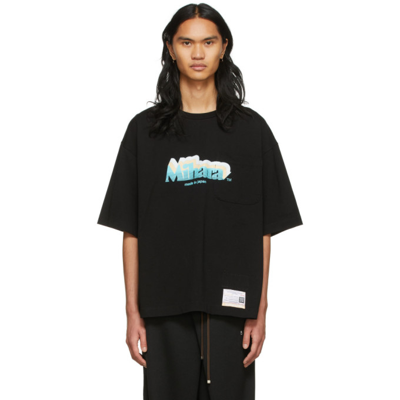 Shop Miharayasuhiro Black Mihara T-shirt