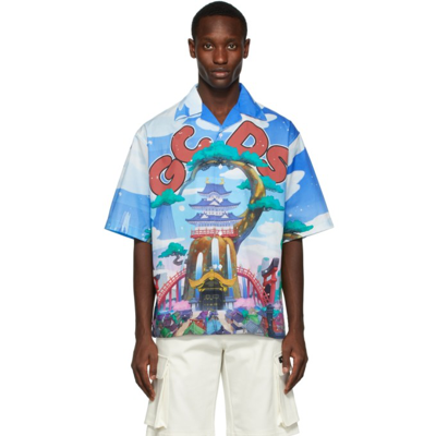 Shop Gcds Multicolor One Piece Edition Land Of Wano Shirt In Mx Mix