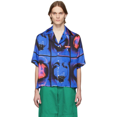 Charles Jeffrey Loverboy X George Allen Printed Satin Short Charles Jeffrey Loverboy X George Allen Printed Satin Short