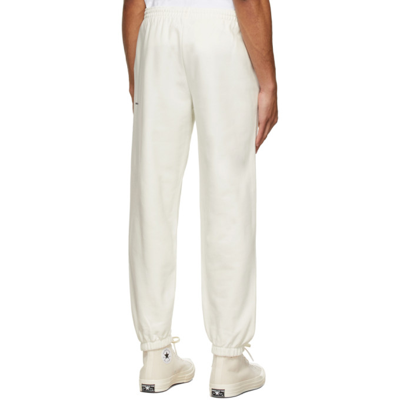 Shop Pangaia Off-white 365 Track Pants In Off White