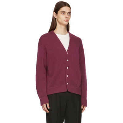 SECOND / LAYER PINK SERVIZI CARDIGAN 