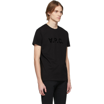 Shop Apc Black Vpc T-shirt In Lzz Black