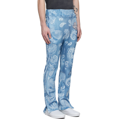 Shop Alchemist Blue Lando Lounge Pants In Sun Baked Blue