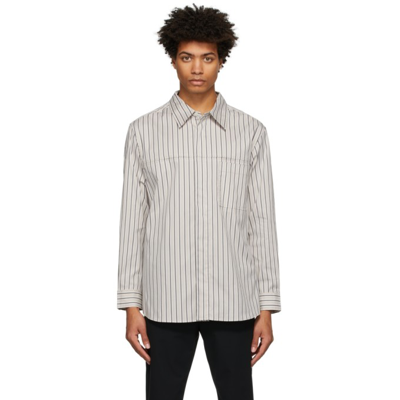 Shop 3.1 Phillip Lim / フィリップ リム Taupe Relaxed Fit Shirt In Clay Multi