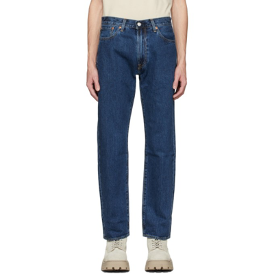 Shop Levi's Blue 551z Authentic Straight Jeans In Rubber Worm