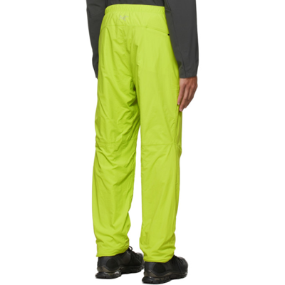 Green Metric Insulated Trousers In Limelight