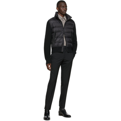Shop Tom Ford Black O'connor Trousers In Q22r12 Solid
